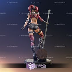 Harley Quinn STL Files with hammer V2