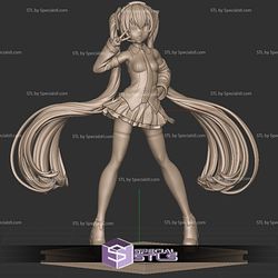 Hatsume Miku STL files Standing