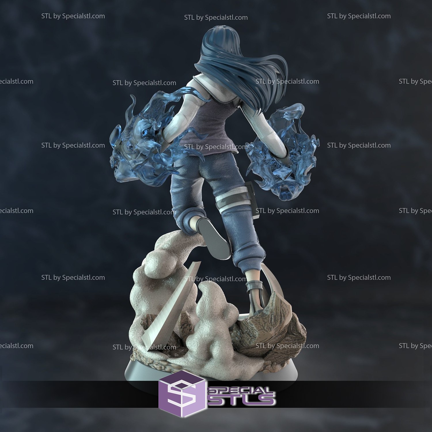 Hinata from Naruto The Last Movie 3D Print Model