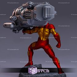 Iron Man with Proton Cannon STL Files