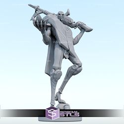 Jhin League of Legends 3D Print Model