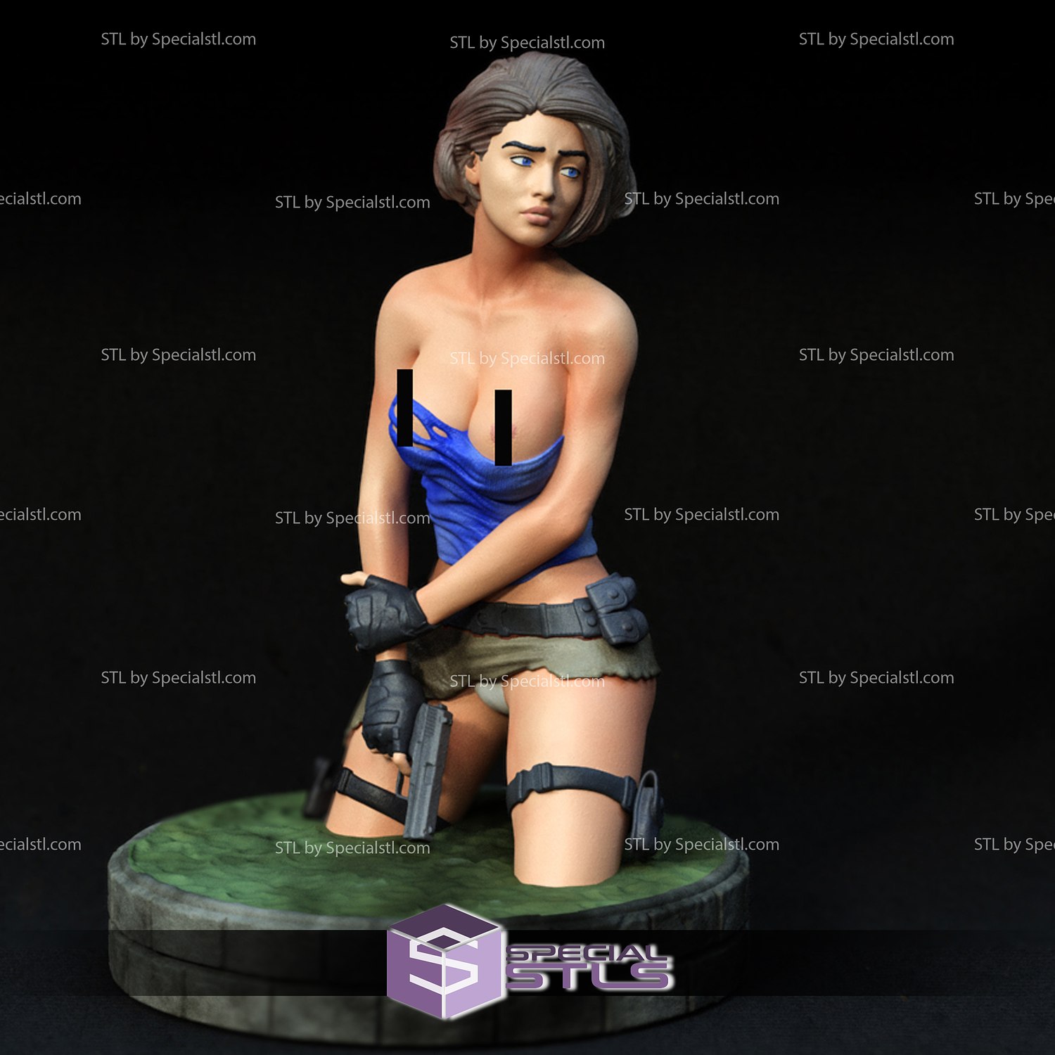 Jill Valentine Resident Evil - STL 3D print files