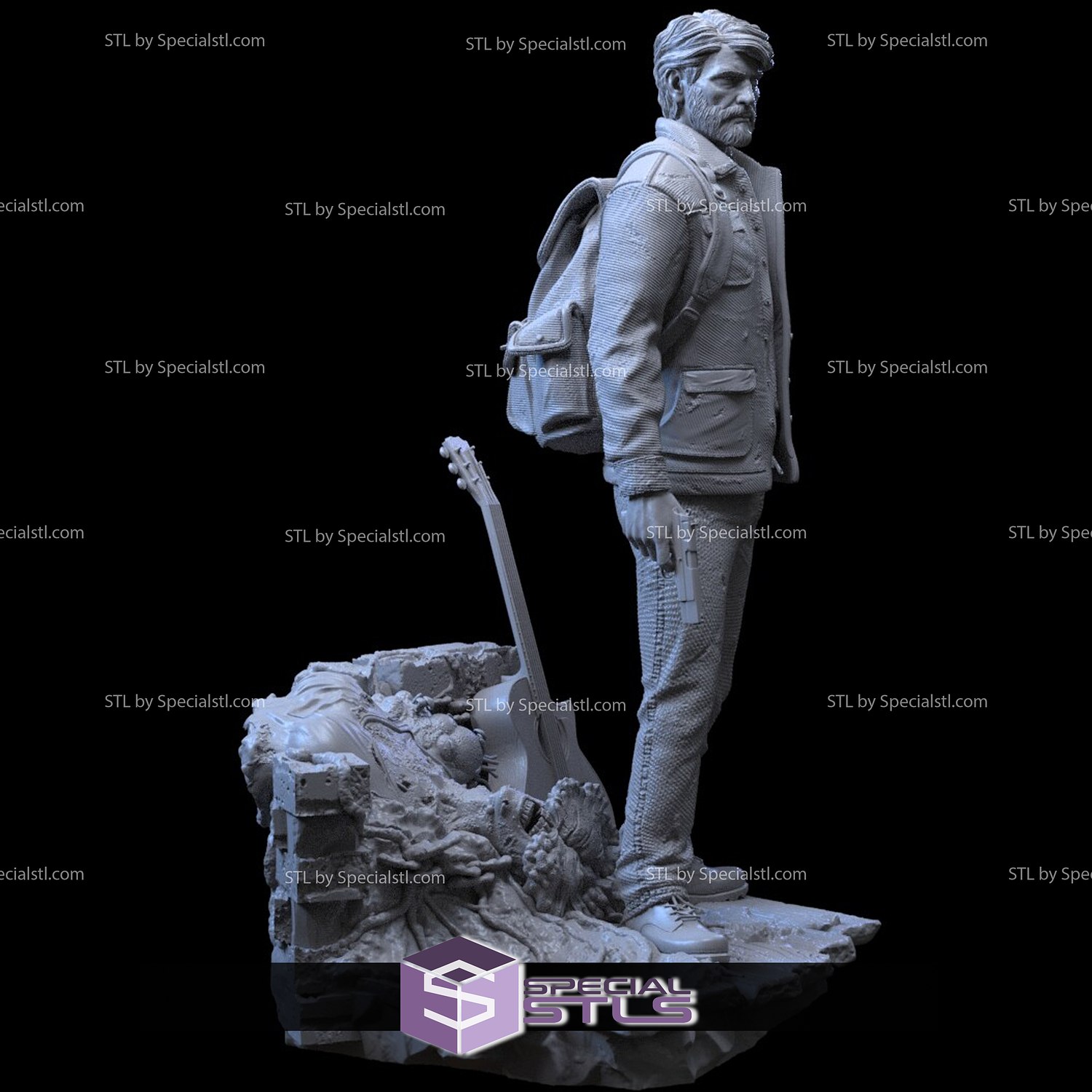 Pedro Pascal - Joel - The Last of Us | 3D Print Model