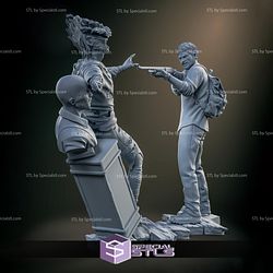 Joel STL files from The last of us Diorama