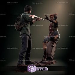 Joel STL files from The last of us Diorama