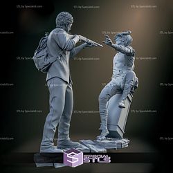 Joel STL files from The last of us Diorama