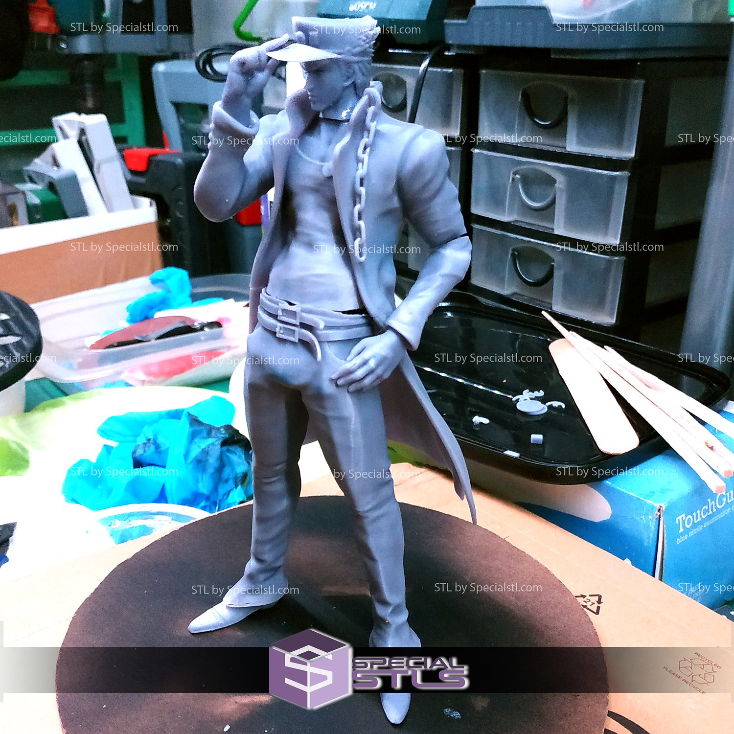 Jotaro Anime Series 3D Resin Printed Miniature Tabletop 