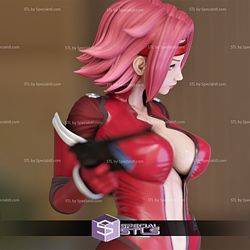 Kallen Stadtfeld 3D Model from Code Geas Lelouch of the Rebellion Anime