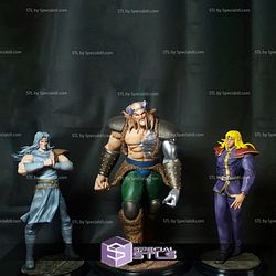 Kiba STL files from Fist of the North Star