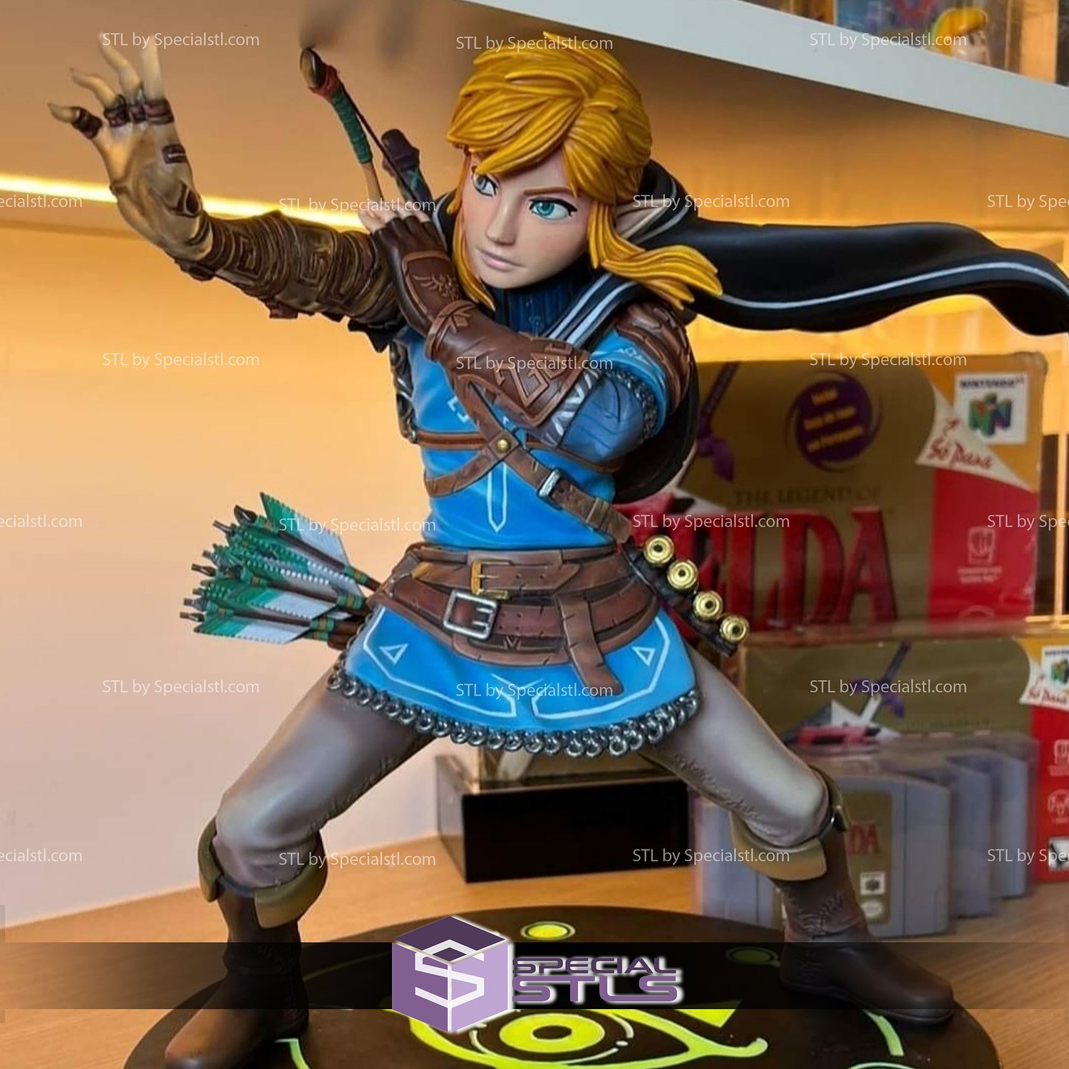 Link Zelda STL Files from Tears of the Kingdom