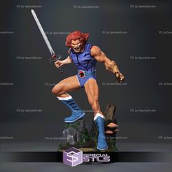 Lion-O STL files V4 Action Pose from Thundercats