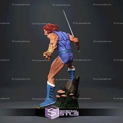 Lion-O STL files V4 Action Pose from Thundercats