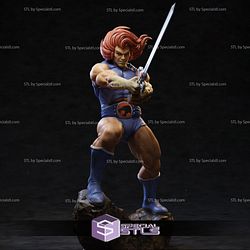 Lion-O STL files V3 Action Pose from Thundercats