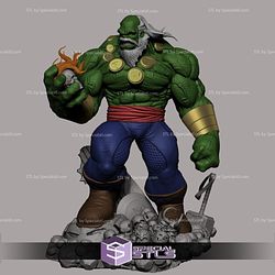 Maestro Hulk 3D Model Standing Version V2