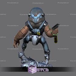 Mutagen Man 3D Model from TMNT