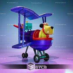 Muttley Airplane STL Files