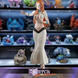 Orihime Inoue with NSFW STL Files from Bleach