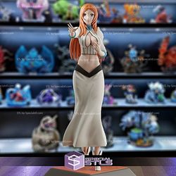 Orihime Inoue with NSFW STL Files from Bleach