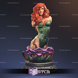 Poison Ivy Bust STL Files from DC