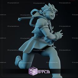 Sakura Kasugano STL Files Action Pose from Street Fighter