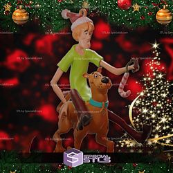 Scooby Doo and Shaggy Christmas