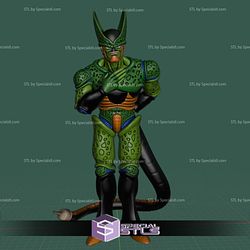 Second form of Cell STL Files from Dragonball