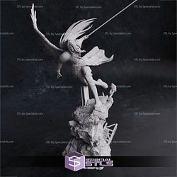 Sephiroth STL files Action Pose from Final Fantasy