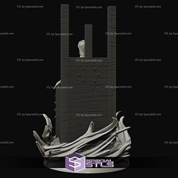 Sosuke Aizen STL Files on Throne from Bleach