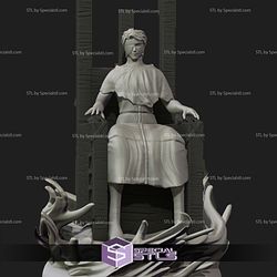 Sosuke Aizen STL Files on Throne from Bleach