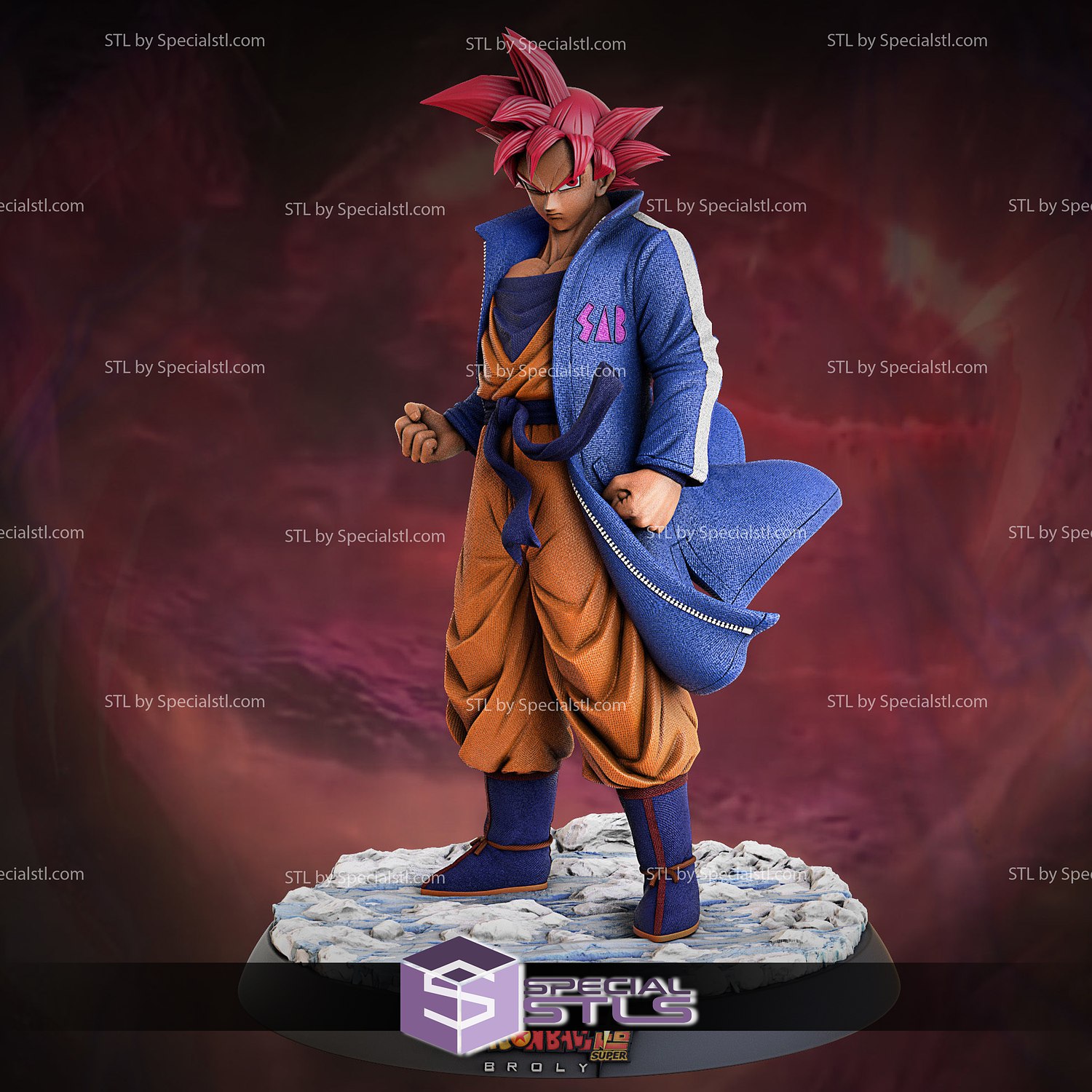 STL file Goku- Super Saiyan 🧸・Model to download and 3D print・Cults