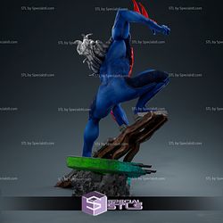 Spider Man 2099 STL files Action Pose