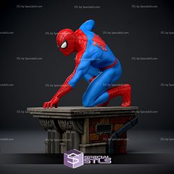 Spider Man Classic STL Files Prepare Pose