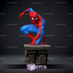 Spider Man Classic STL Files Prepare Pose