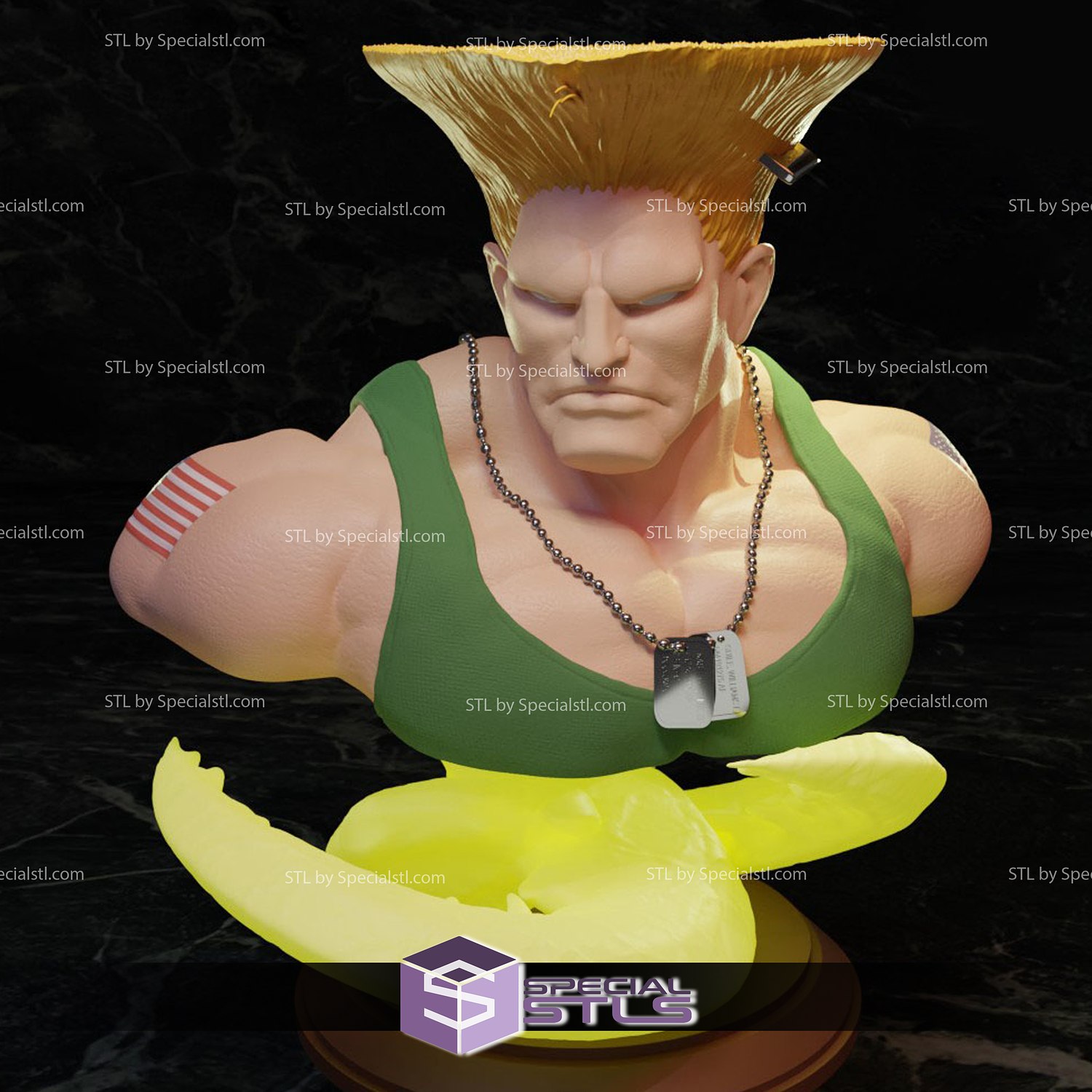 Street Fighter Guile Statue by Pop Culture Shock  Guile street fighter, Street  fighter characters, Street fighter