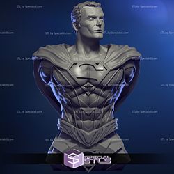 Superman Bust STL Files V3