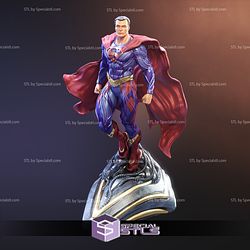 Superman STL Files Flying from DC