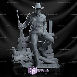 Tex Willer 3D Model