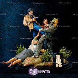 The Last Of Us Diorama 3D Model The Movie