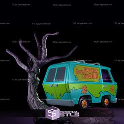 The Mystery Machine STL Files from Scooby Doo Gang