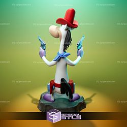 The Quick Draw McGraw STL files