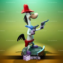 The Quick Draw McGraw STL files