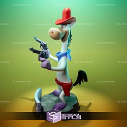 The Quick Draw McGraw STL files