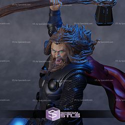 Thor Endgame 3D Model Action Pose