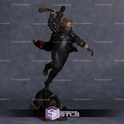 Thor Endgame 3D Model Action Pose