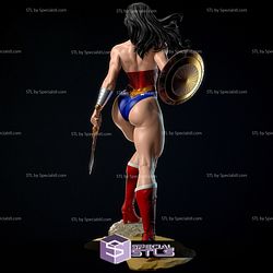 Wonder Woman with NSFW 3D Print model