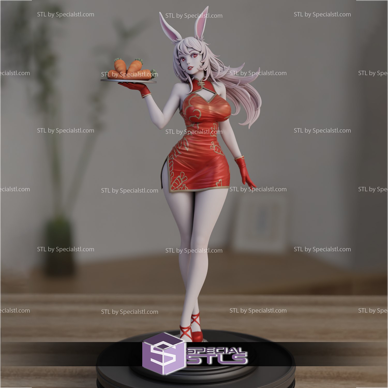 Year of Rabbit 3D Model Fanart