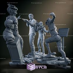 Ellie 3D Model Action Pose