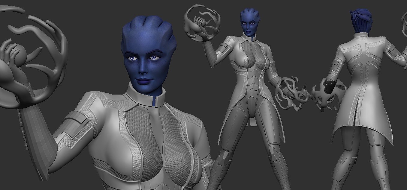 Liara T'Soni V2 from Mass Effect