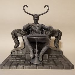 Loki and the Chess Board from Marvel