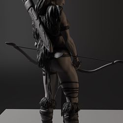 Lutania - The Barbarian Archer Fanart